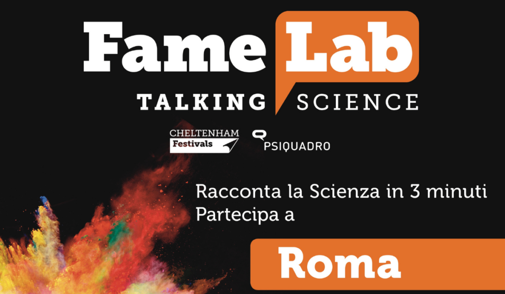 FameLab Roma – Talking Science