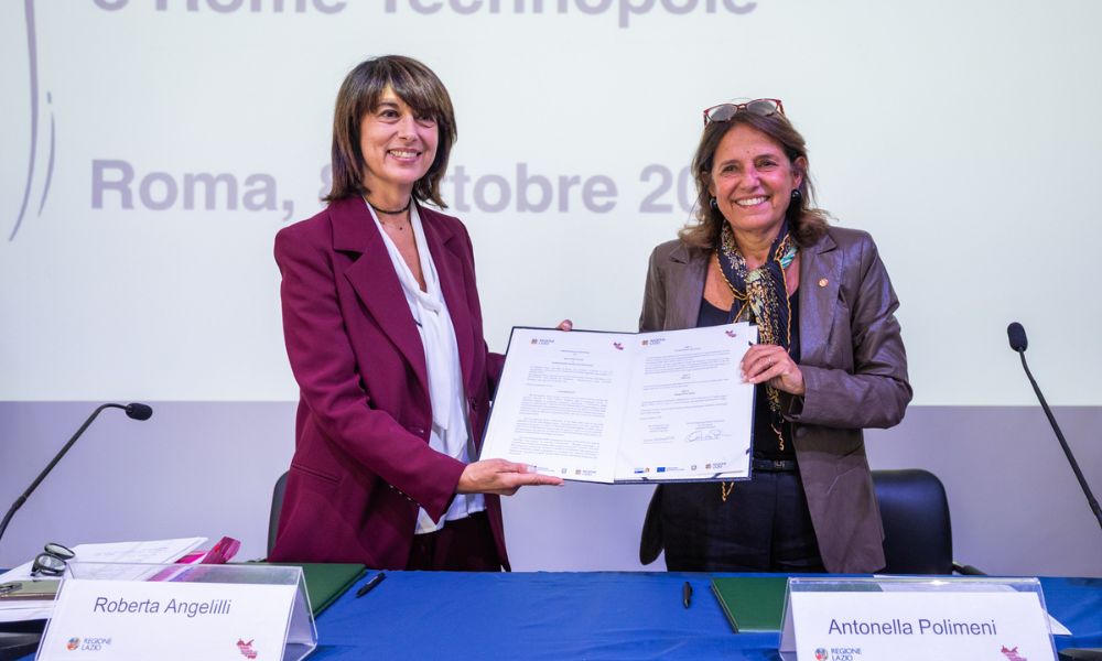 Firma del protocollo d’intesa tra Regione Lazio e Fondazione Rome Technopole