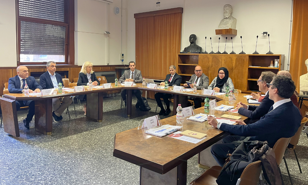 Delegazione algerina in visita ai laboratori IR2-Tech di Rome Technopole presso Sapienza Università di Roma
