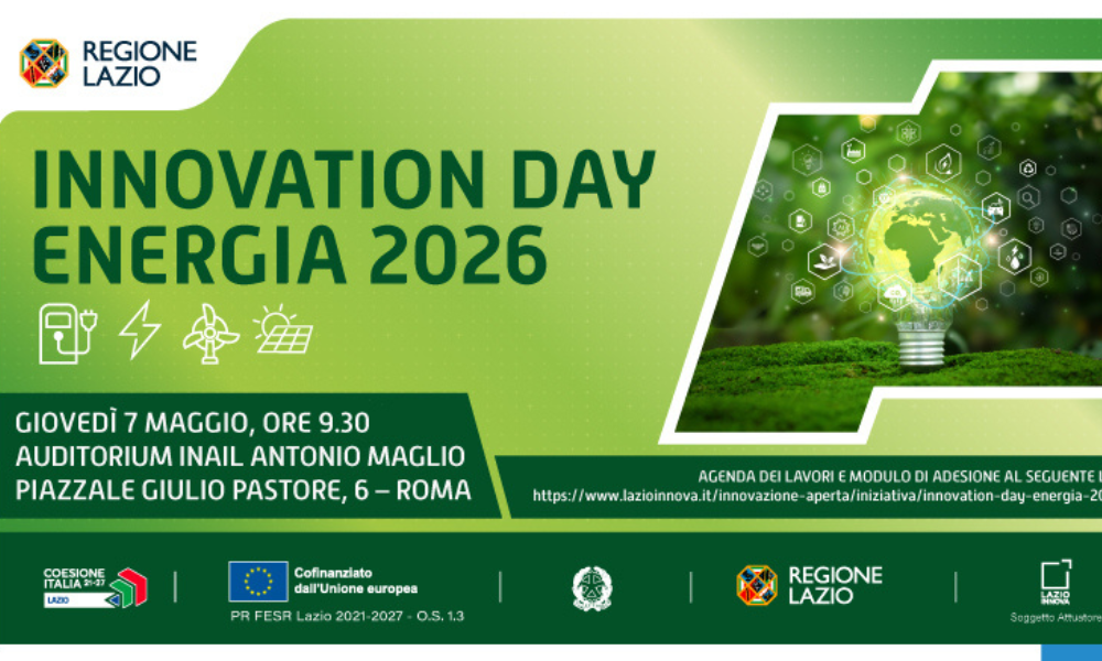 Lazio Innova – Innovation Day Energia 2026