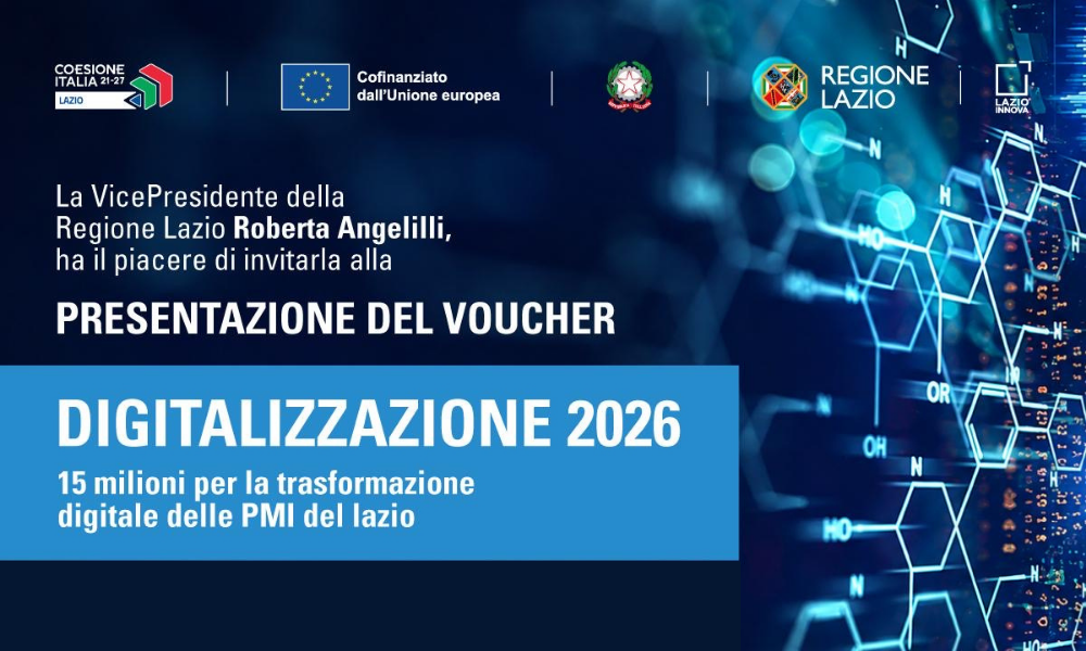 Presentazione del nuovo Voucher regionale per la Digitalizzazione 2026